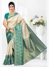 Green Kasturi Vamika Saree 2005